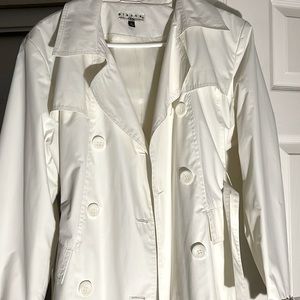 Giacca Belted white coat